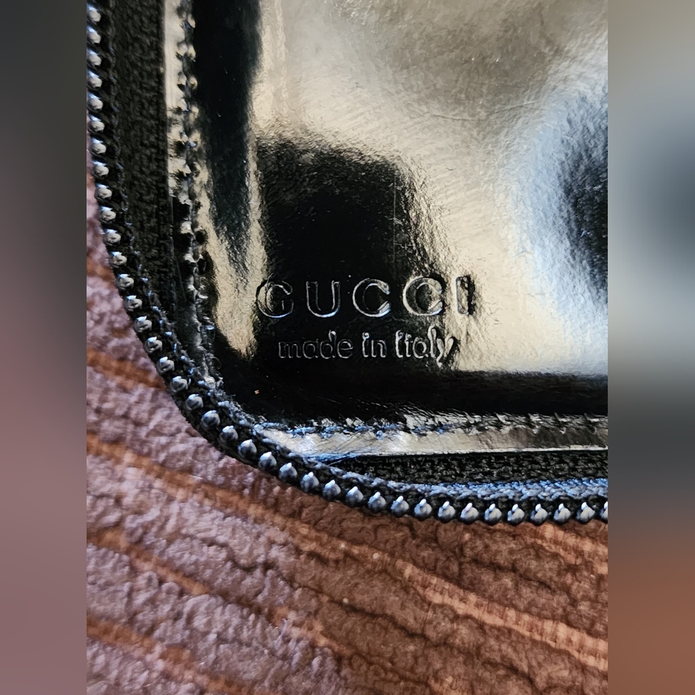 GUCCI G logo Compact Zippy Wallet - Picture 14 of 16